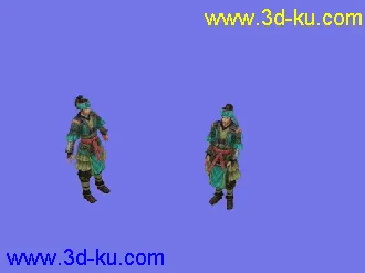 剑三J3模型03浩气盟盟主E22001带动作亮凛然豪气帖图的图片
