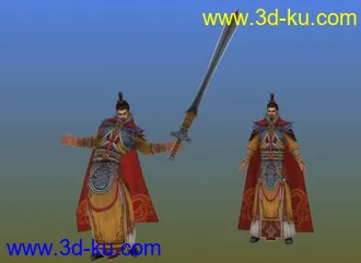 剑三J3模型02藏剑之E09011项庄舞剑意在帖图的图片