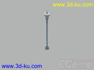 3D打印模型路灯的图片