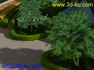 3D打印模型三款不错的树 分享给大家 希望对大家有用处的图片