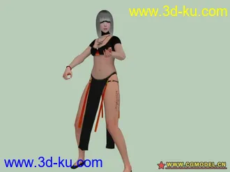 3D打印模型C9 shaman girl的图片