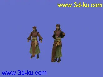 剑三J3模型07异端派别旗人带动作显匈奴帖图的图片