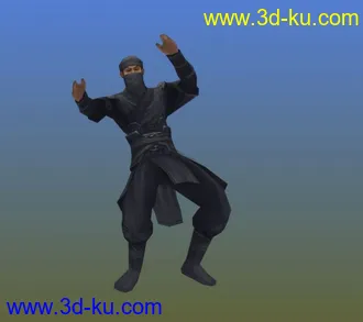 剑三J3模型07其它E28013忍者带动画呈隐士帖图的图片
