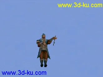 剑三J3模型08十二连环坞E16014大烟枪呈烟鬼帖图的图片