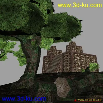 3D打印模型[原创分享]低模石堆 全贴图的图片