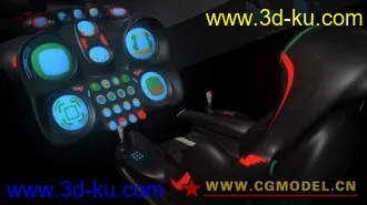 3D打印模型有内构的飞船“精品” maya科幻系列 mb格式的图片