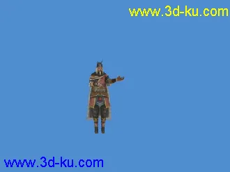 剑三J3模型01镖局统管E12007带动作具彪悍帖图的图片