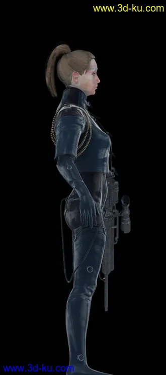 3D打印模型Commando的图片