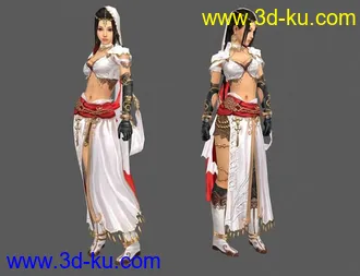 3D打印模型清纯美女的图片