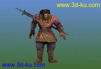 剑三J3模型02藏剑E09010带动作放豪迈帖图的图片