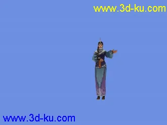 剑三J3模型06昆仑少女E18006带动画显原生态帖图的图片