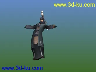 剑三J3模型06昆仑少爷E18007带土著舞姿亮基因帖图的图片