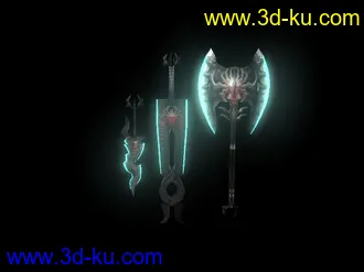 3D打印模型组合的图片