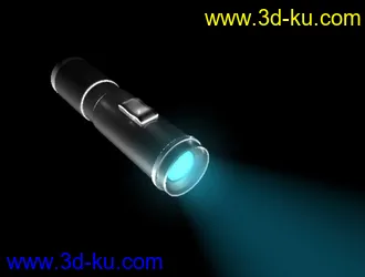 3D打印模型手电的图片
