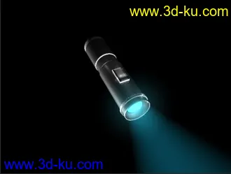 3D打印模型手电的图片