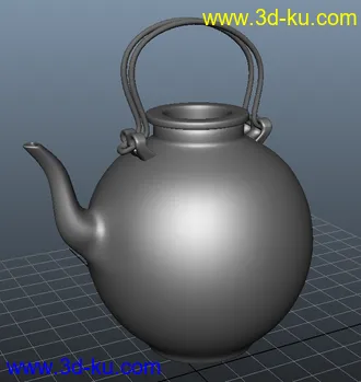 3D打印模型水壶的图片