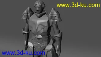 3D打印模型人物的图片