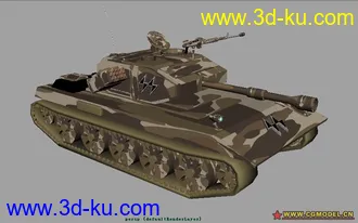 3D打印模型坦克的图片