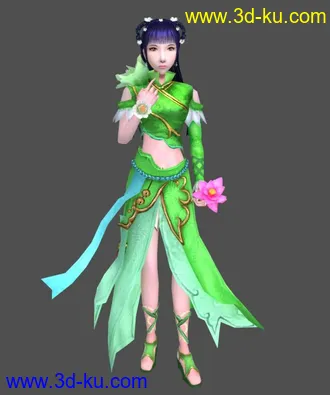 3D打印模型碧瑶 自制妹子一枚 欢迎下载的图片