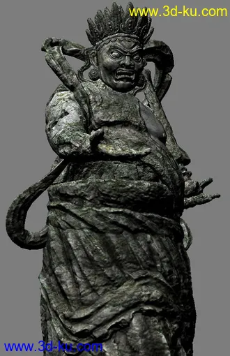 天神模型—上下可分开的图片