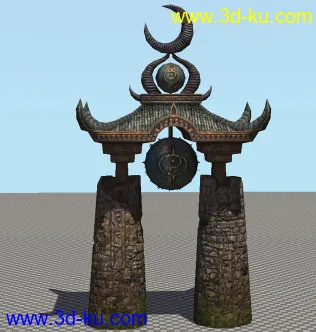 3D打印模型剑灵制作文件 带贴图 带碰撞 带虚幻配置文件的图片