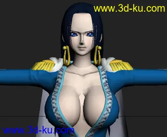3D打印模型ps3 海贼王无尽世界红-波雅·汉库克的图片