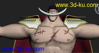 3D打印模型ps3 海贼王无尽世界红-白胡子的图片