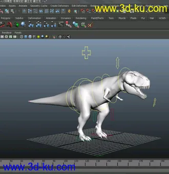 3D打印模型霸王龙的图片
