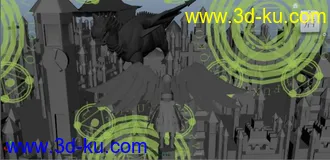 3D打印模型自己做了一个场景，只有一个包，多多支持！也请您多发点建议给我的图片