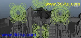 3D打印模型自己做了一个场景，只有一个包，多多支持！也请您多发点建议给我的图片
