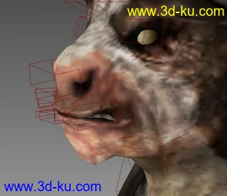 3D打印模型牛头人（有骨骼绑定 可调表情）MAX9.0的图片
