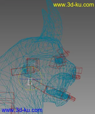 3D打印模型牛头人（有骨骼绑定 可调表情）MAX9.0的图片