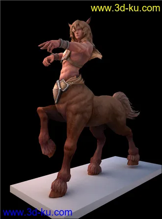 3D打印模型半人马（有骨骼绑定）MAX9.0的图片