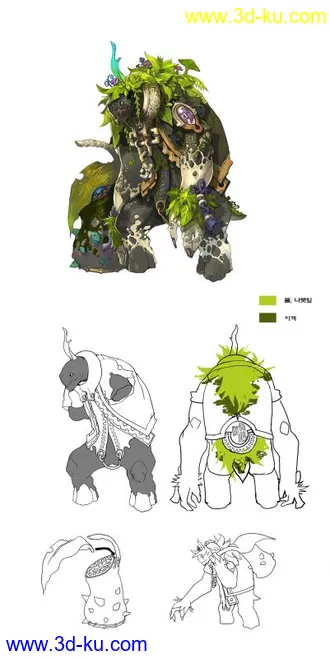 3D打印模型剑灵-Blade and Soul ncsoft 内部设定的图片