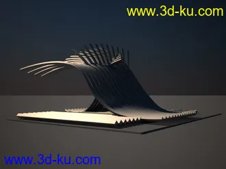 3D打印模型随便想想 出这么个造型的图片