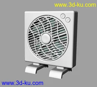 3D打印模型电风扇的图片