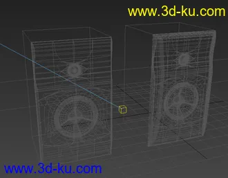 3D打印模型简约音箱的图片
