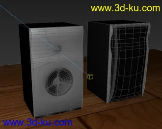 3D打印模型简约音箱的图片