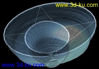 3D打印模型渔网小品的图片