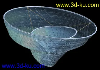3D打印模型渔网小品的图片