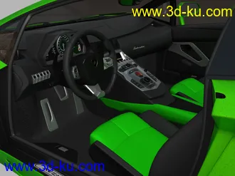 高精度兰博基尼aventador模型的图片
