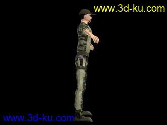 3D打印模型指挥官+UV的图片