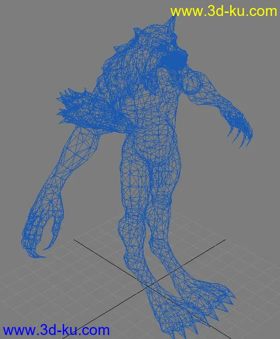 狼人模型（国外下载）——新手求积分啊！！的图片2