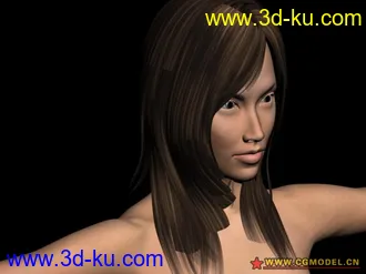 3D打印模型發一個辣妹的图片
