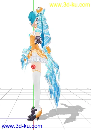 3D打印模型初音（搬运） 不知道有没有人发过的图片
