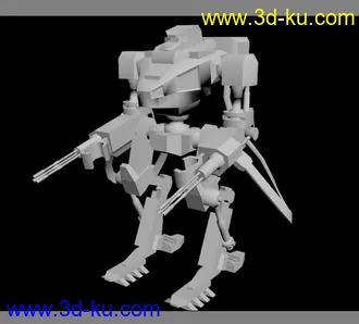 3D打印模型泰坦02（方舟计划）*新人低模的图片