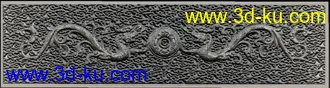 3D打印模型龙浮雕的图片
