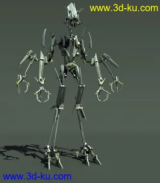 3D打印模型变形金刚里的狂躁的图片