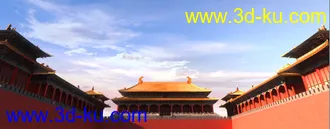 3D打印模型故宫午门 分享给大家的图片