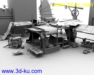 3D打印模型业余时间参照一款游戏做的，混点积分，哈哈的图片